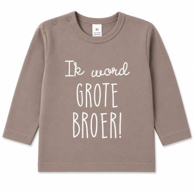 shirtje, tekst, word, broer, zwangerschap, zwangerschapsaankondiging 